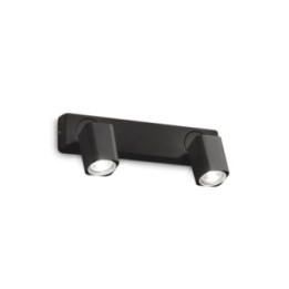 Rudy AP2 Square - Ideal Lux - plafon – kolor Czarny (nr kat. 321509)