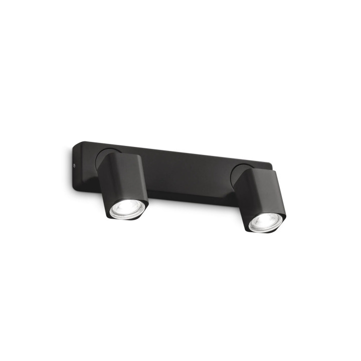 Rudy AP2 Square - Ideal Lux - plafon – kolor Czarny (nr kat. 321509)