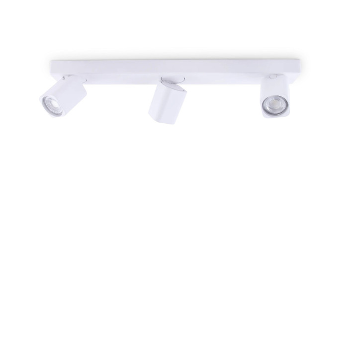 Rudy PL3 Square - Ideal Lux - plafon – kolor Biały (nr kat. 294810)