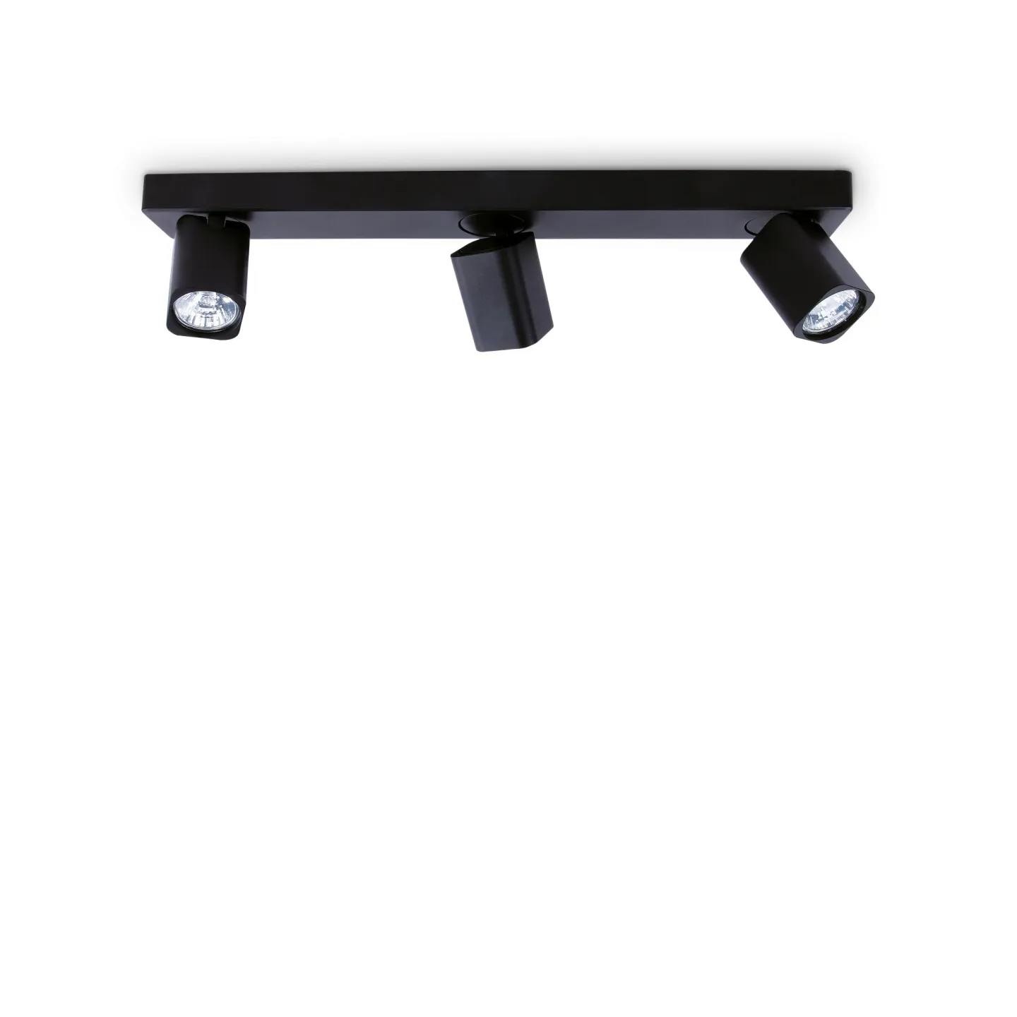 Rudy PL3 Square - Ideal Lux - plafon – kolor Czarny (nr kat. 321516)