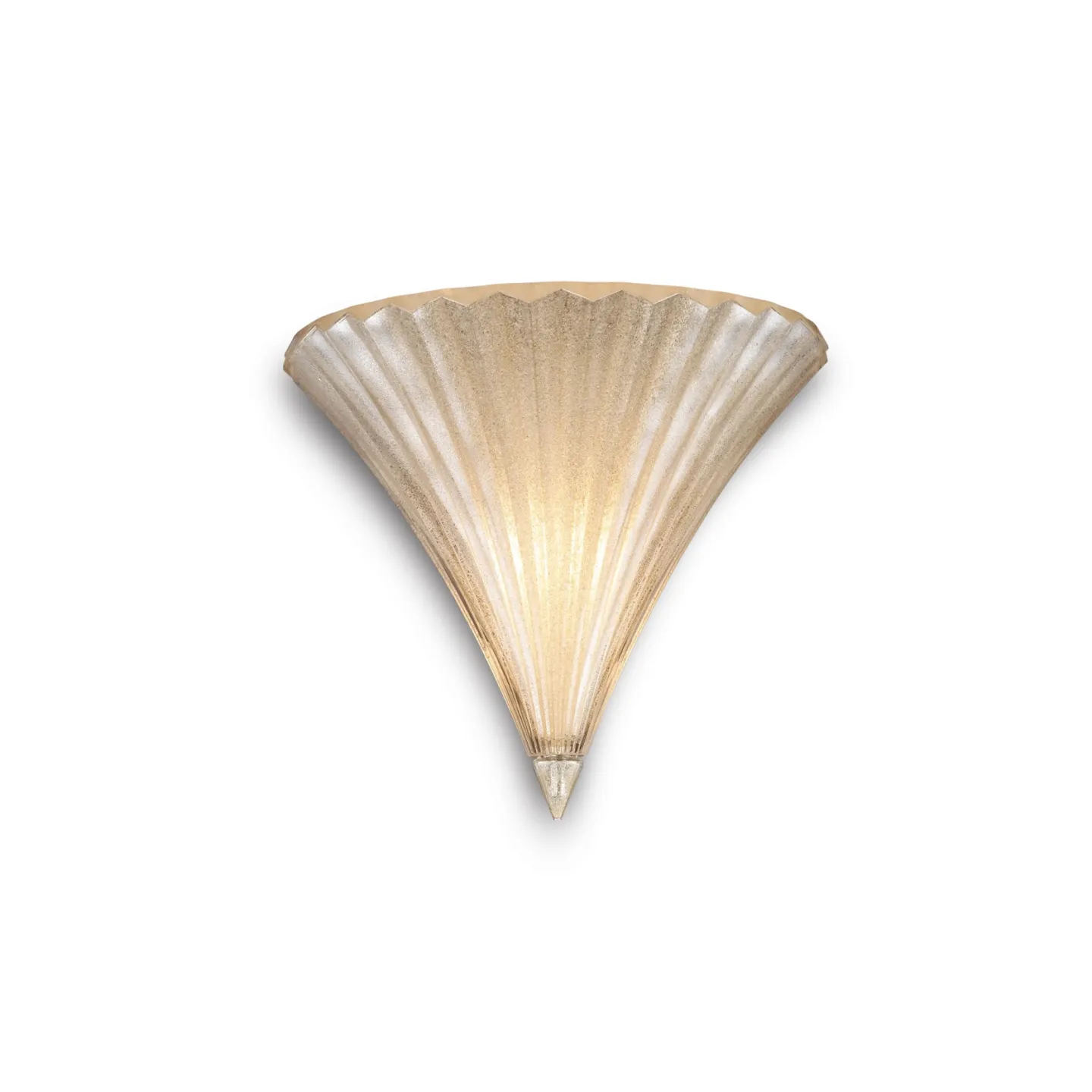 Santa AP1 Small - Ideal Lux - kinkiet – kolor Złoty (nr kat. 013046)