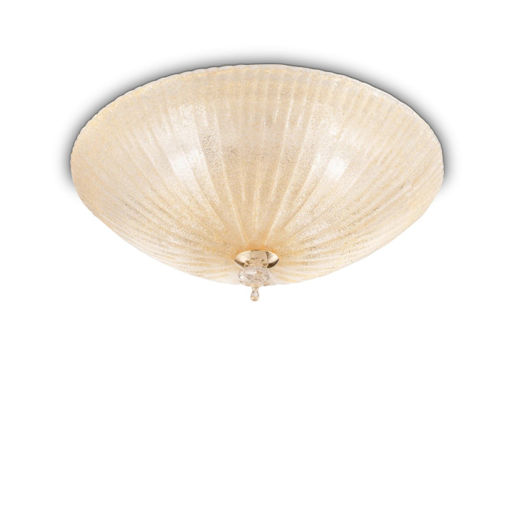 Shell PL6 - Ideal Lux - plafon – kolor Bursztynowy (nr kat. 140193)