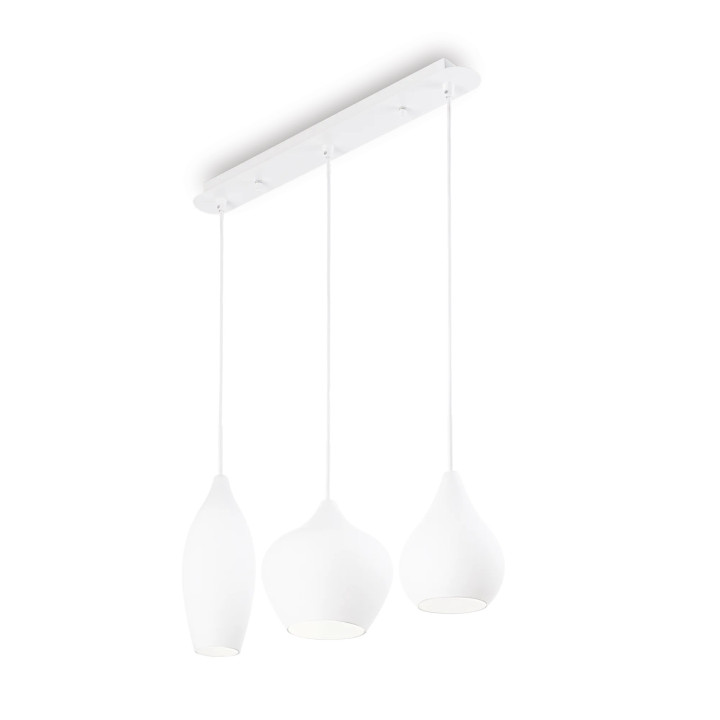 Soft SP3 - Ideal Lux - lampa wisząca – kolor Biały (nr kat. 111858)