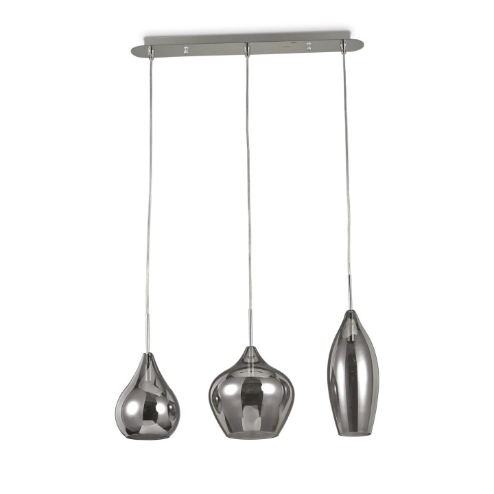 Soft SP3 - Ideal Lux - lampa wisząca – kolor Dymny (nr kat. 111865)