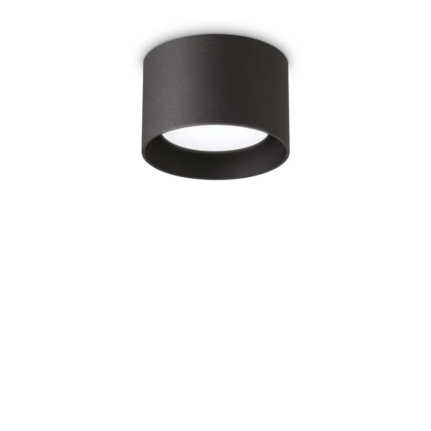 Spike PL1 Round - Ideal Lux - plafon – kolor Czarny (nr kat. 278704)