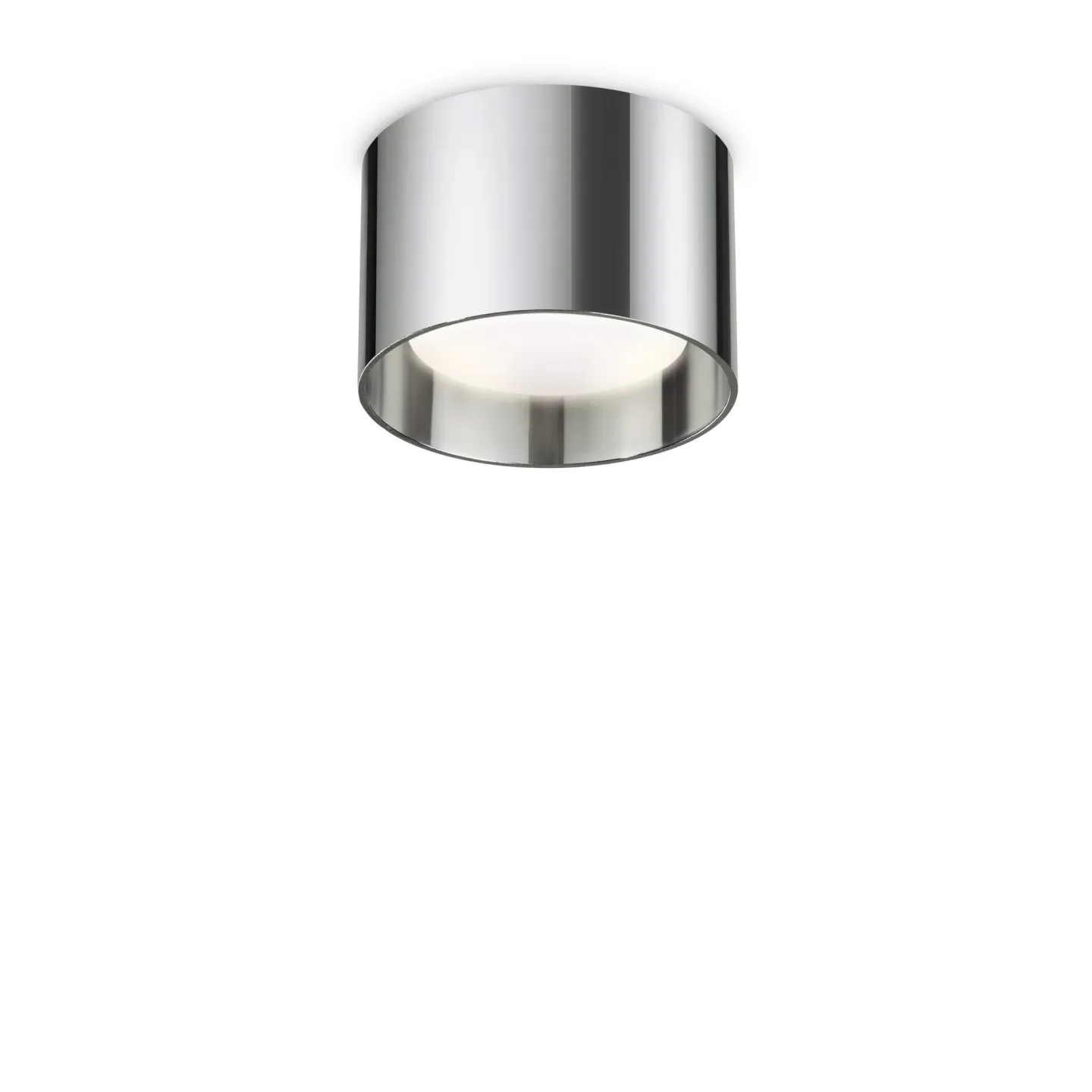 Spike PL1 Round - Ideal Lux - plafon – kolor Chrom (nr kat. 310886)