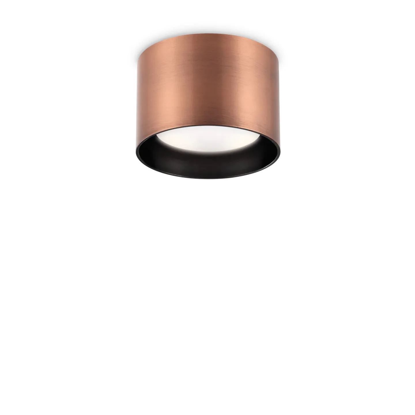 Spike PL1 Round - Ideal Lux - plafon – kolor Miedź (nr kat. 310893)