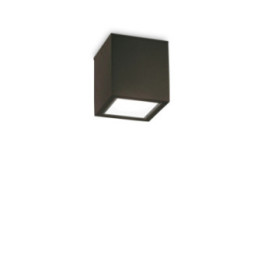 Techo PL1 Square D09 - Ideal Lux - plafon zewnętrzny – kolor Czarny (nr kat. 251578)
