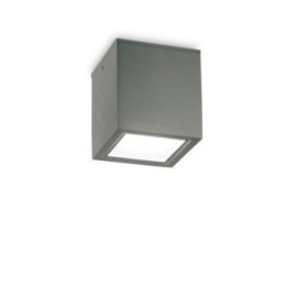 Techo PL1 Square D15 - Ideal Lux - plafon zewnętrzny – kolor Antracyt (nr kat. 251516)