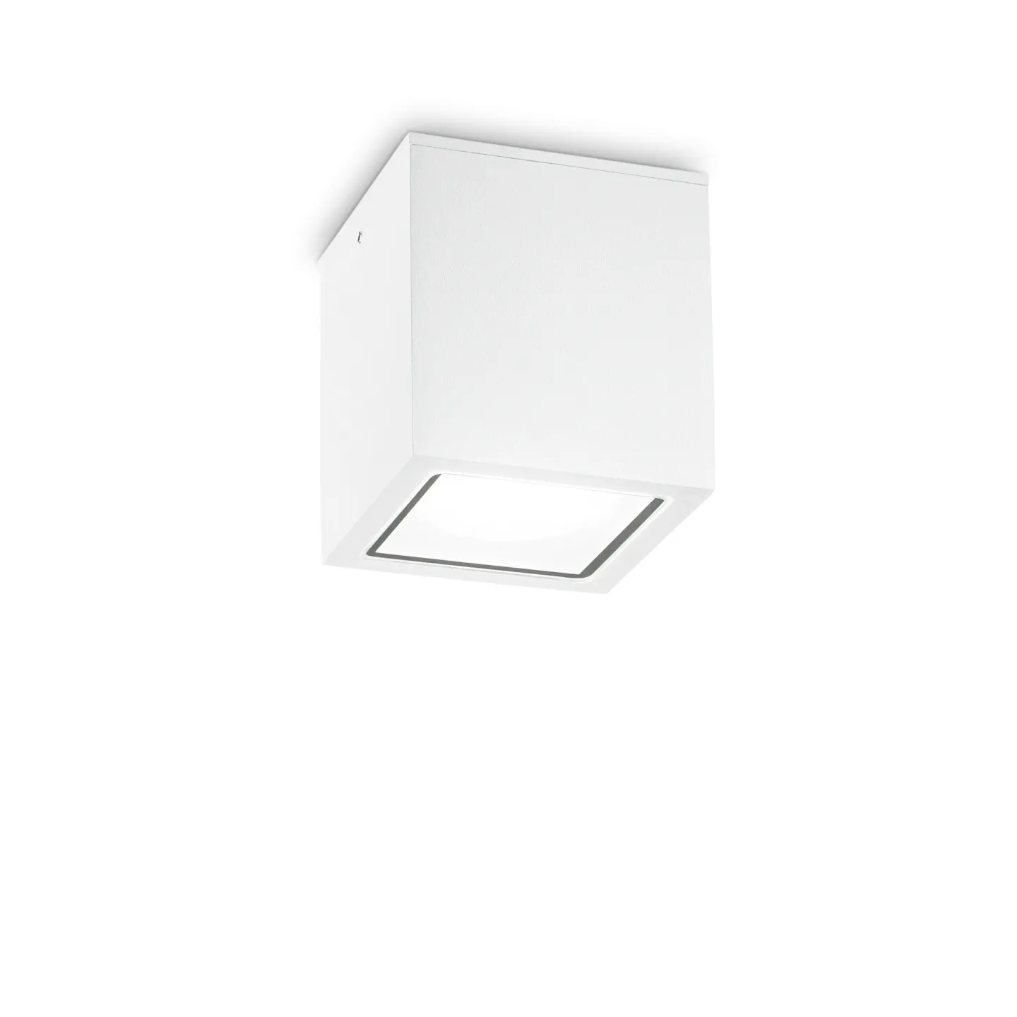 Techo PL1 Square D15 - Ideal Lux - plafon zewnętrzny – kolor Biały (nr kat. 251523)