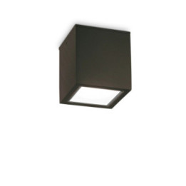 Techo PL1 Square D15 - Ideal Lux - plafon zewnętrzny – kolor Czarny (nr kat. 251530)