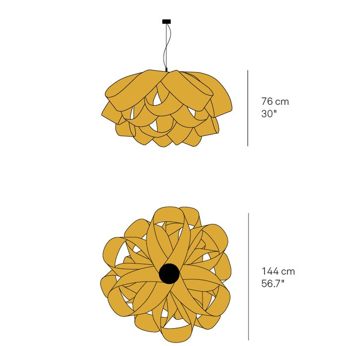 Agatha Large - LZF - lampa wisząca – zdjęcie 8