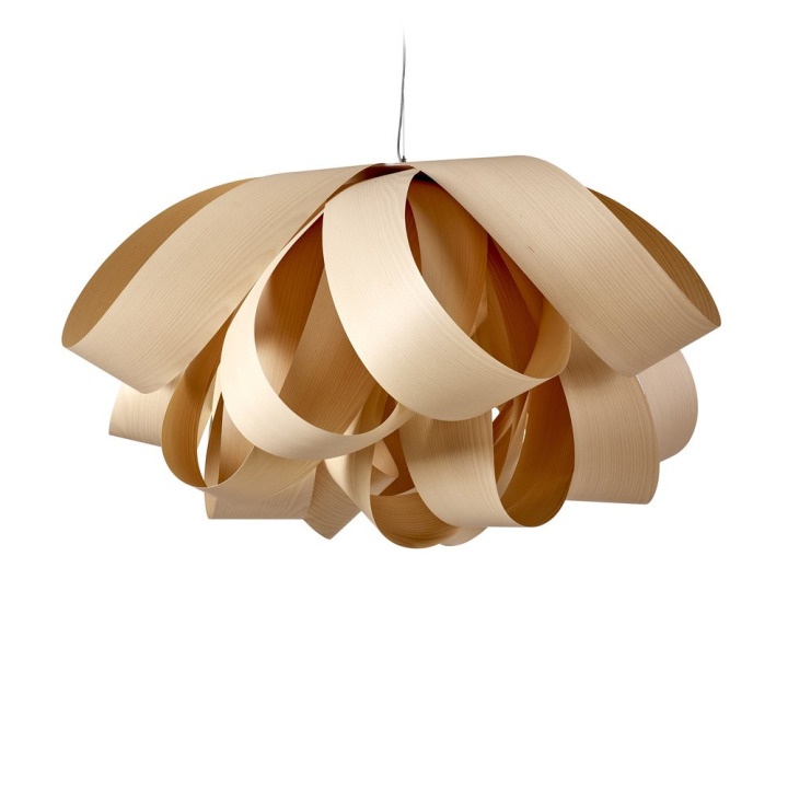 Agatha Large - LZF - lampa wisząca – kolor Buk naturalny (nr kat. ATA SG 22)