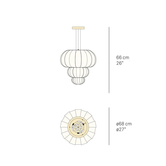 Arabesco - LZF - lampa wisząca – zdjęcie 8