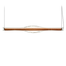 Dune Horizontal - LZF - lampa wisząca – kolor Wiśnia naturalna (nr kat. DUNE SH 120 LED DIM0-10V 21)