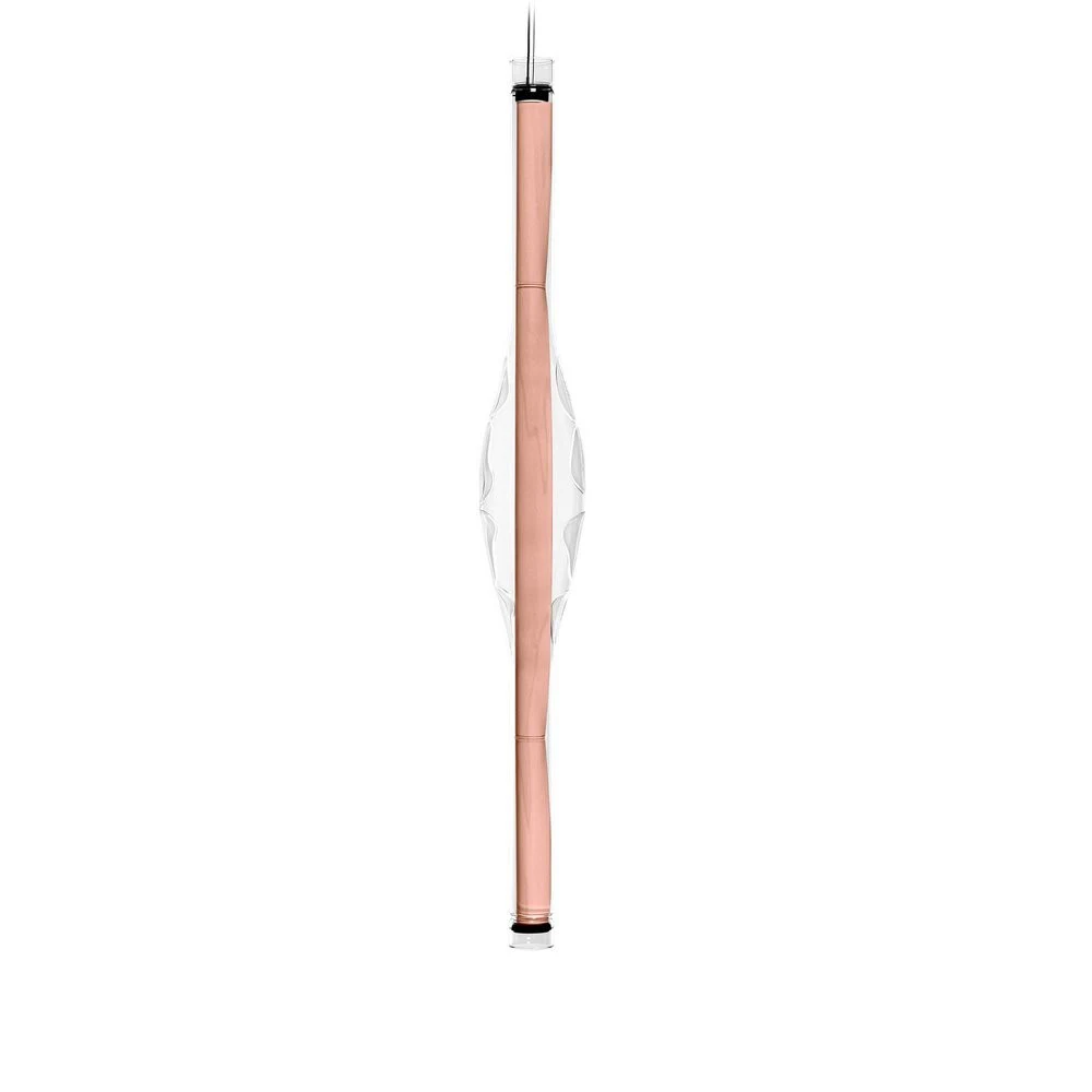 Dune Vertical - LZF - lampa wisząca – kolor Bladoróżowy (nr kat. DUNE SV 120 LED DIMTRIAC 33)