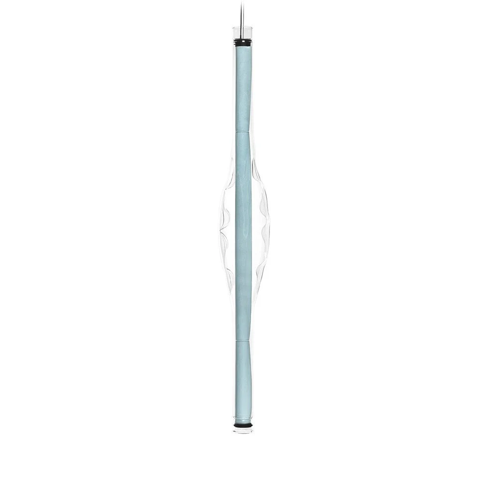 Dune Vertical - LZF - lampa wisząca – kolor Błękit morski (nr kat. DUNE SV 120 LED DIMTRIAC 34)