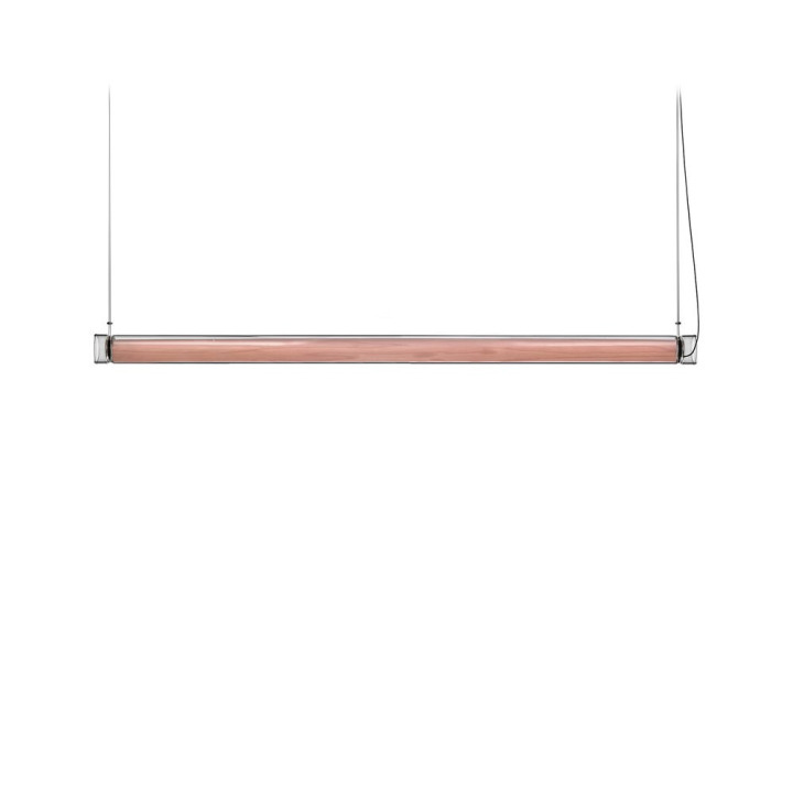 Estela Horizontal - LZF - lampa wisząca – kolor Bladoróżowy (nr kat. ESTE SH 120 LED DIM0-10V 33)