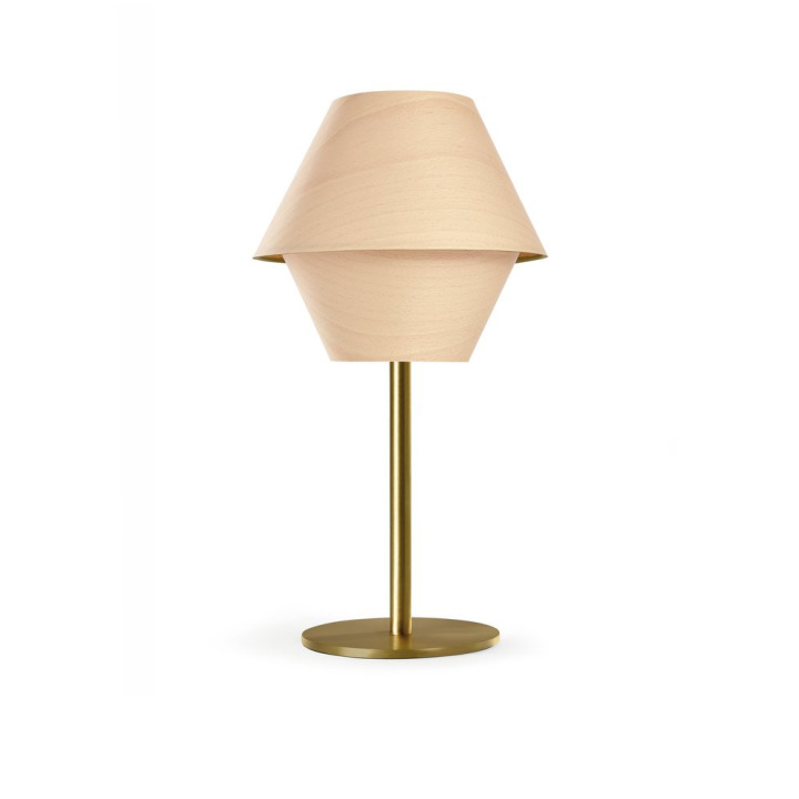 Hotel - LZF - lampa stołowa – kolor Buk naturalny (nr kat. HOTEL M GD 22)