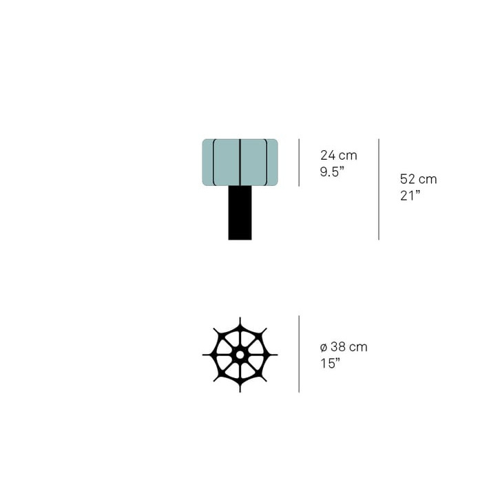 Kactos - LZF - lampa stołowa – zdjęcie 5