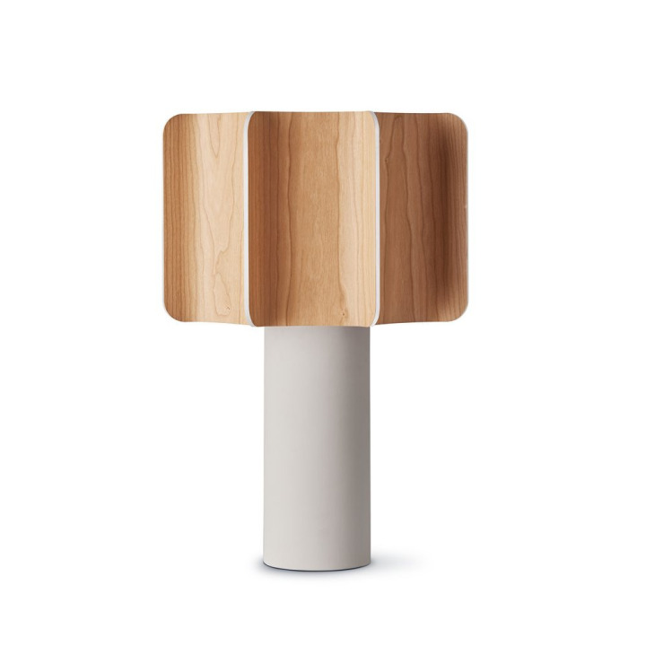Kactos - LZF - lampa stołowa – kolor Wiśnia naturalna (nr kat. KTO M WH 21)