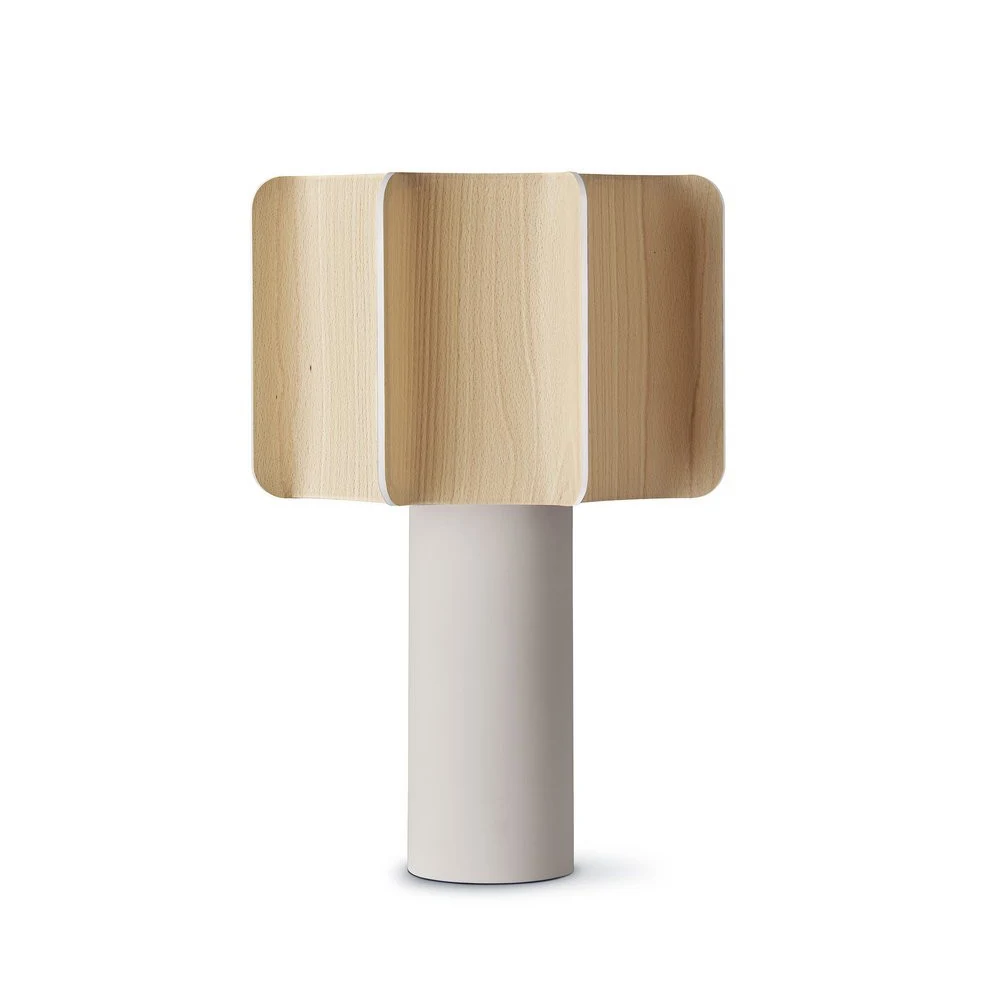 Kactos - LZF - lampa stołowa – kolor Buk naturalny (nr kat. KTO M WH 22)