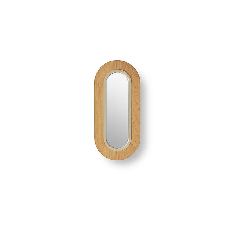 Lens Oval - LZF - kinkiet – kolor Wiśnia naturalna (nr kat. LENS OV A IV LED DIM0-10V 21)