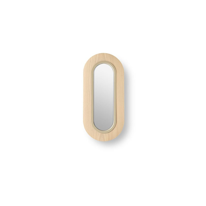 Lens Oval - LZF - kinkiet – kolor Buk naturalny (nr kat. LENS OV A IV LED DIMTRIAC 22)