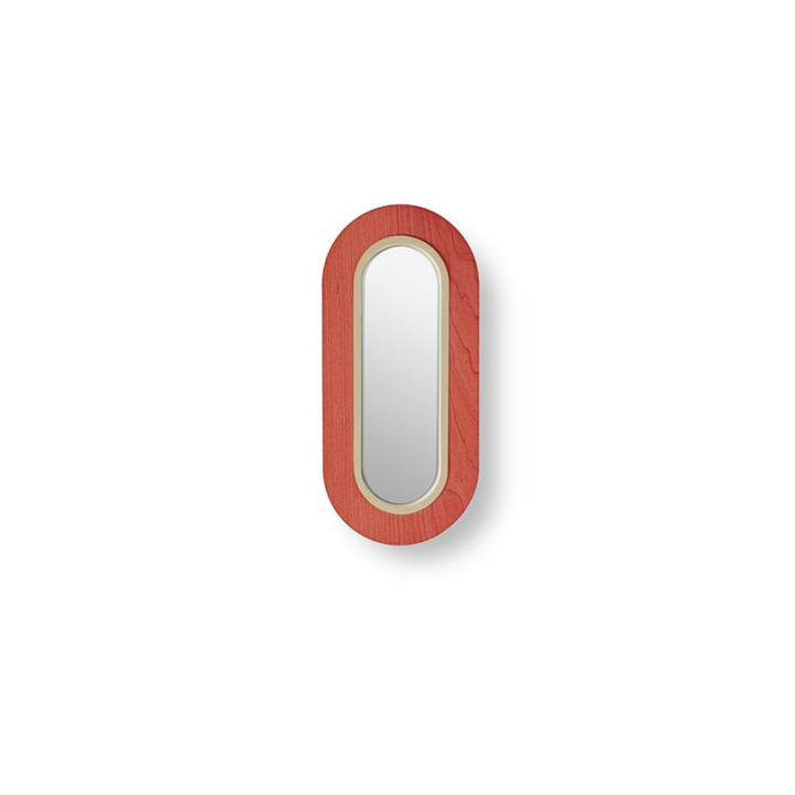 Lens Oval - LZF - kinkiet – kolor Czerwony (nr kat. LENS OV A IV LED DIMTRIAC 26)
