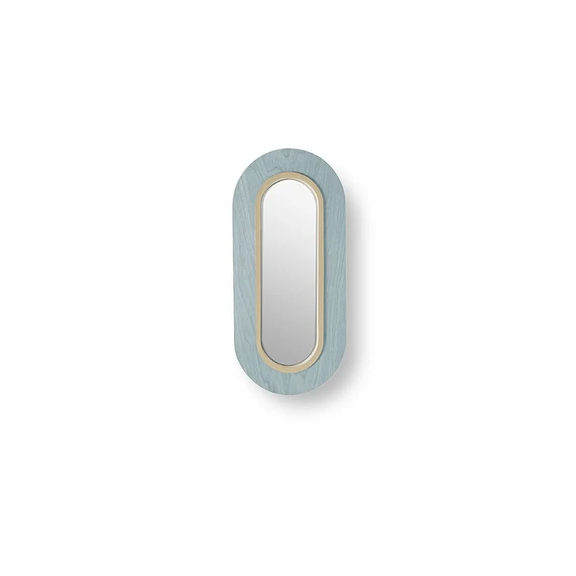 Lens Oval - LZF - kinkiet – kolor Błękit morski (nr kat. LENS OV A IV LED DIM0-10V 34)
