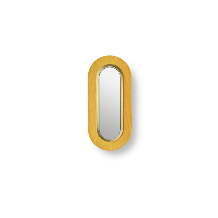 Lens Oval - LZF - kinkiet – kolor Żółty (nr kat. LENS OV A GD LED DIMTRIAC 24)