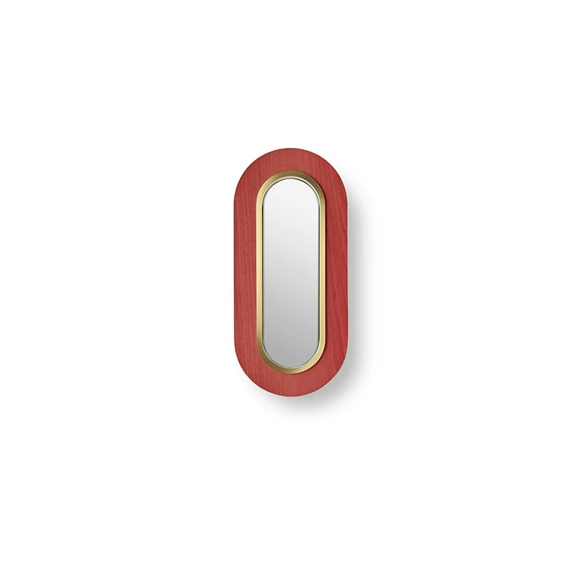 Lens Oval - LZF - kinkiet – kolor Czerwony (nr kat. LENS OV A GD LED DIM0-10V 26)