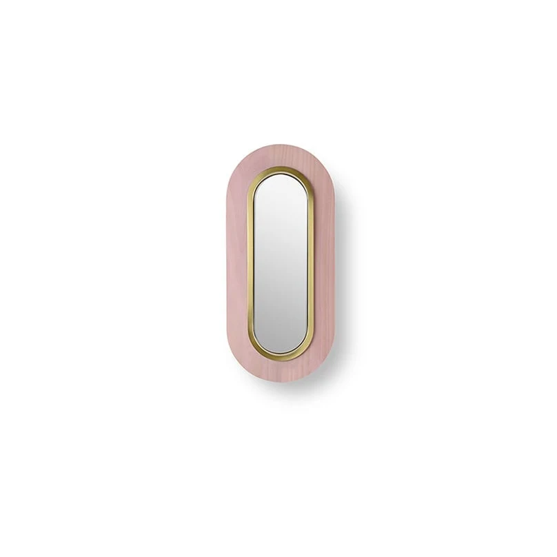Lens Oval - LZF - kinkiet – kolor Bladoróżowy (nr kat. LENS OV A GD LED DIMTRIAC 33)