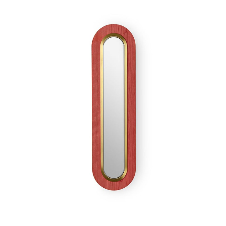 Lens SuperOval - LZF - kinkiet – kolor Czerwony (nr kat. LENS SOV A GD LED DIMTRIAC 26)