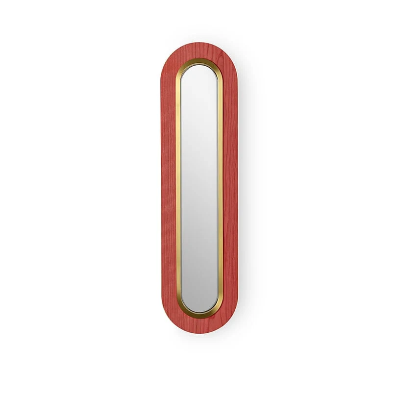 Lens SuperOval - LZF - kinkiet – kolor Czerwony (nr kat. LENS SOV A GD LED DIMTRIAC 26)