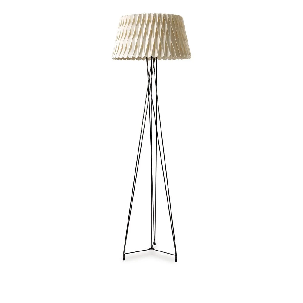 Lola - LZF - lampa podłogowa – kolor Biel kości słoniowej (nr kat. LOLA P BK 20)