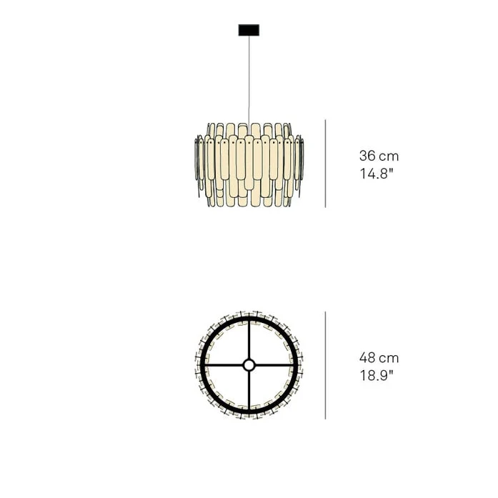 Maruja - LZF - lampa wisząca – zdjęcie 8