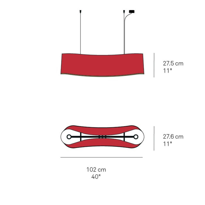 New Wave - LZF - lampa wisząca – zdjęcie 8