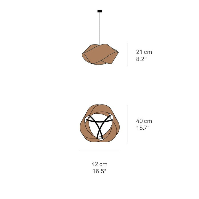 Nut - LZF - lampa wisząca – zdjęcie 6