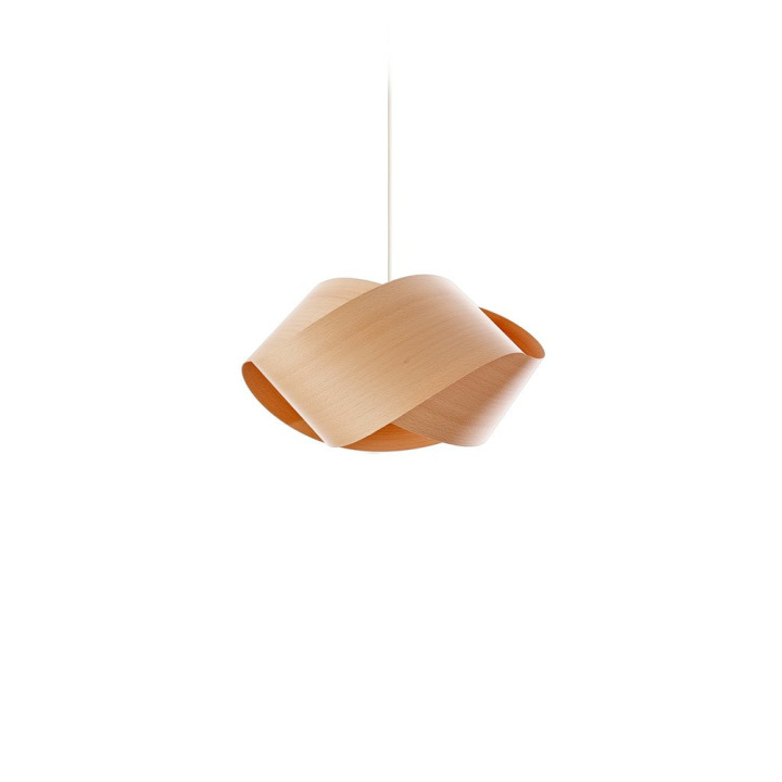 Nut - LZF - lampa wisząca – kolor Buk naturalny (nr kat. NUT S WH 22)