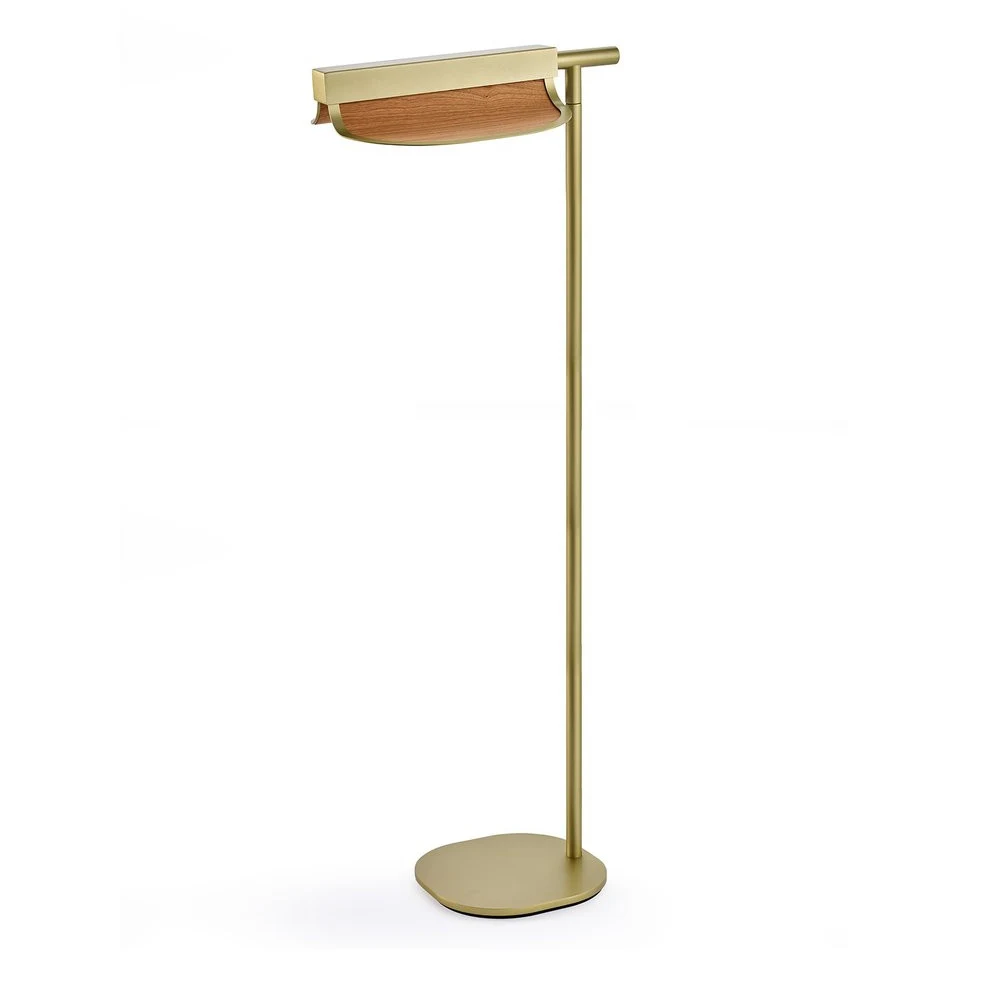 Omma - LZF - lampa podłogowa – kolor Wiśnia naturalna (nr kat. OM P GD LED 21)