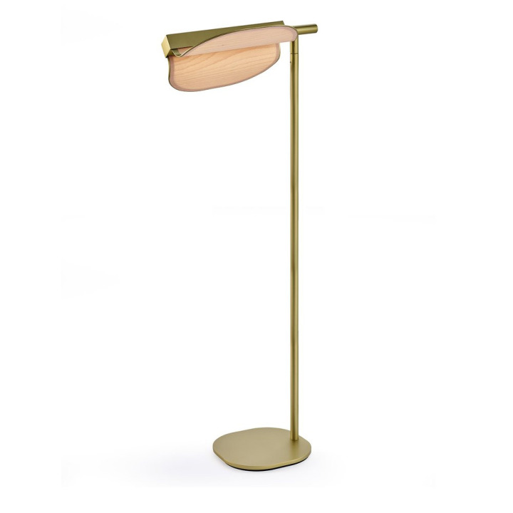 Omma - LZF - lampa podłogowa – kolor Buk naturalny (nr kat. OM P GD LED 22)
