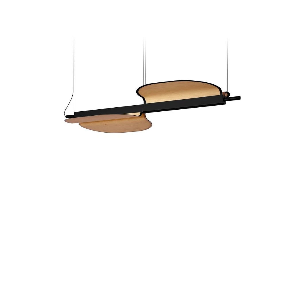 Omma - LZF - lampa wisząca – kolor Buk naturalny (nr kat. OM S2 BK LED DIMTRIAC 22)