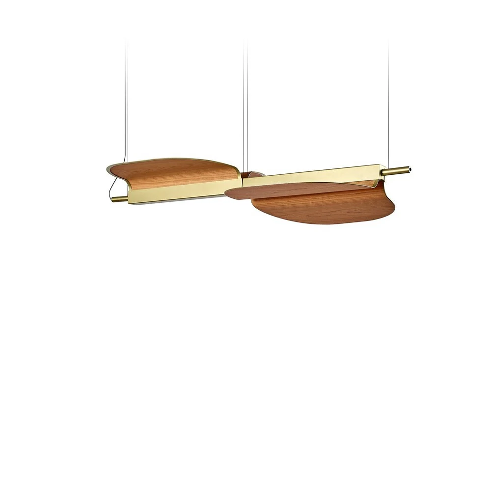 Omma - LZF - lampa wisząca – kolor Wiśnia naturalna (nr kat. OM S2 GD LED DIM0-10V 21)