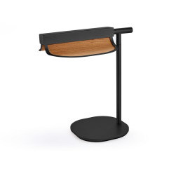 Omma - LZF - lampa stołowa – kolor Wiśnia naturalna (nr kat. OM M1 BK LED 21)