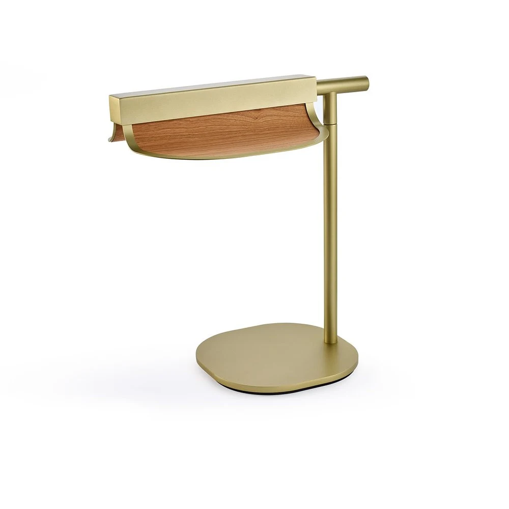Omma - LZF - lampa stołowa – kolor Wiśnia naturalna (nr kat. OM M1 GD LED 21)