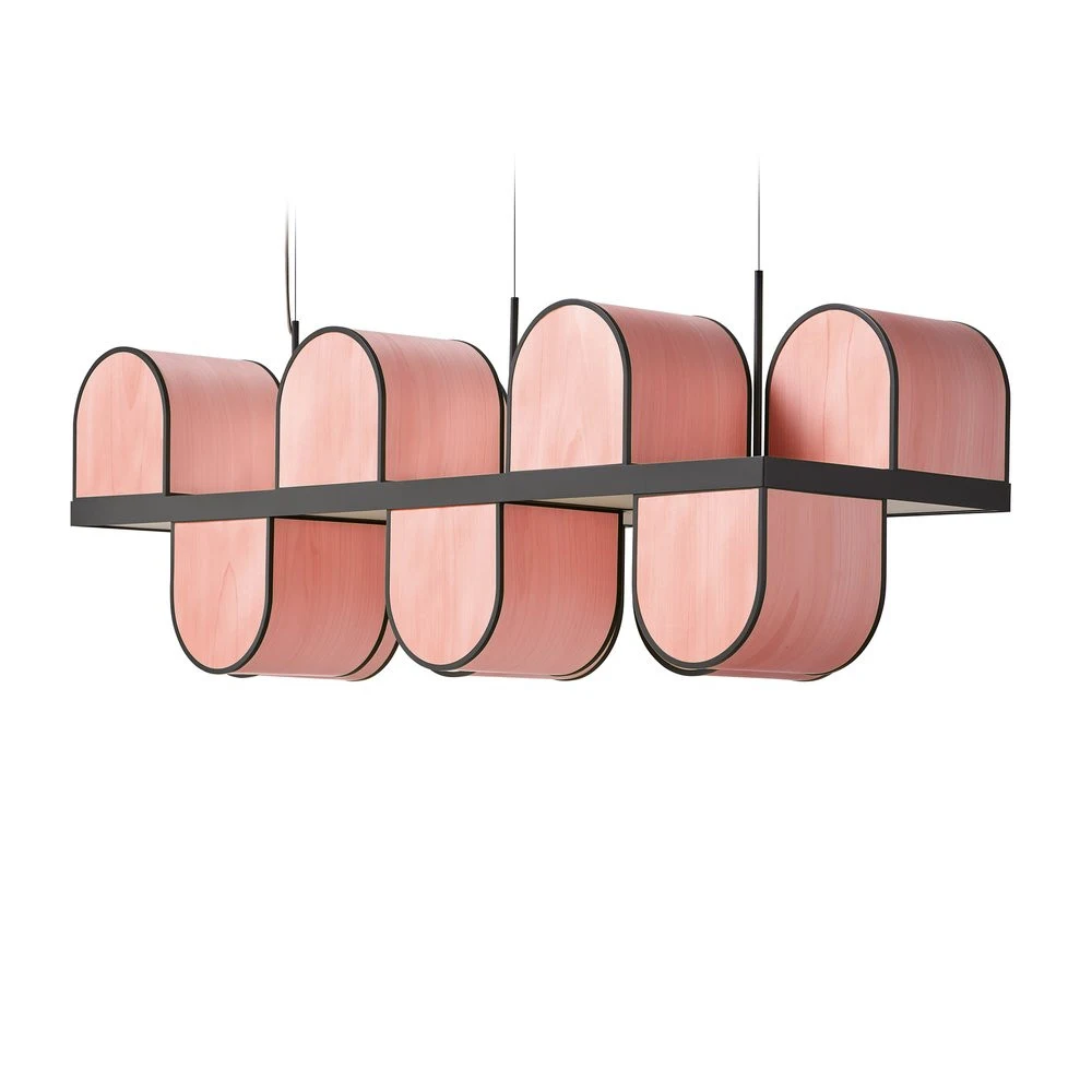 Osca Large - LZF - lampa wisząca – kolor Bladoróżowy (nr kat. OSC S3 EG 33)
