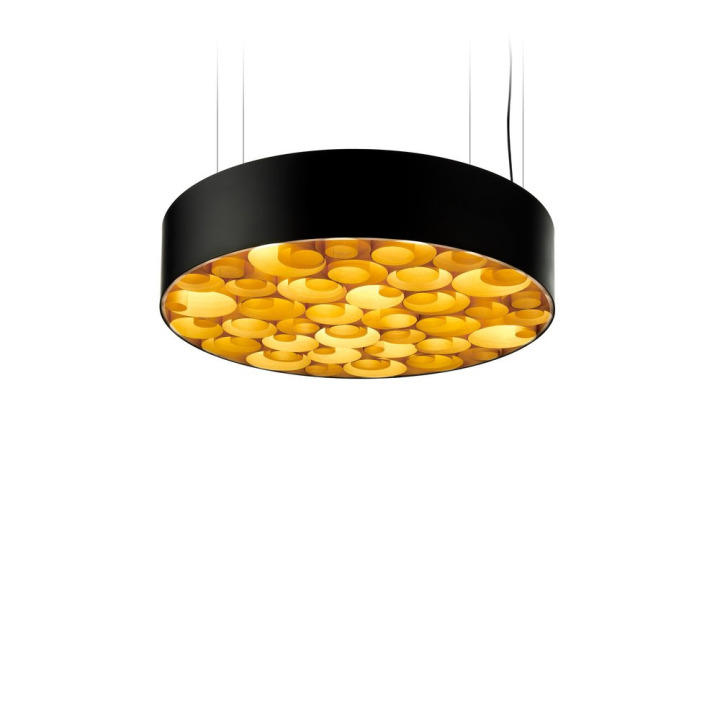 Spiro - LZF - lampa wisząca – kolor Żółty (nr kat. SPRO SM BK LED DIM0-10V 24)