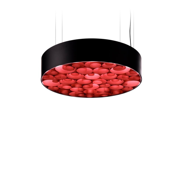 Spiro - LZF - lampa wisząca – kolor Czerwony (nr kat. SPRO SM BK LED DIMTRIAC 26)