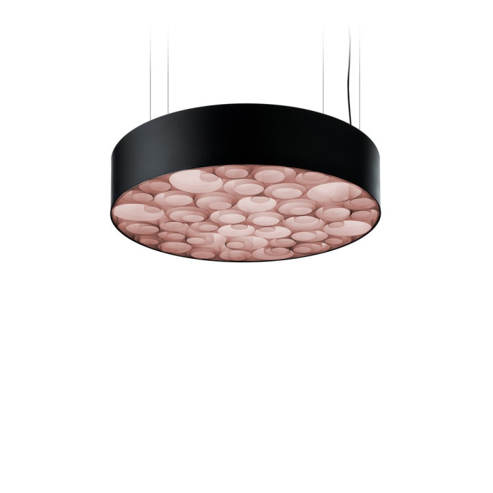 Spiro - LZF - lampa wisząca – kolor Bladoróżowy (nr kat. SPRO SM BK LED DIM0-10V 33)